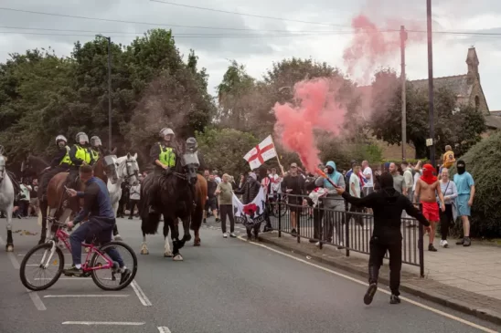 Is misinformation the cause of violence in the UK