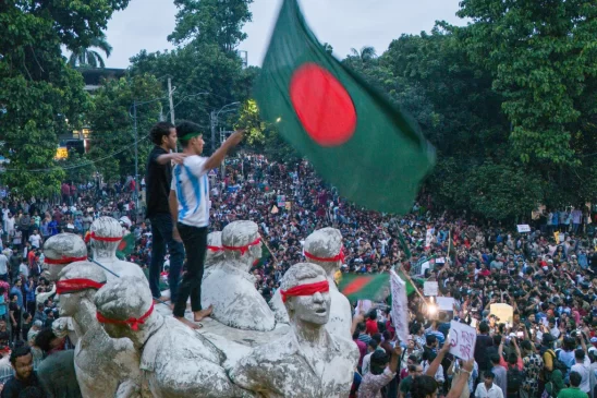 Sheikh Hasina bangladesh student protest