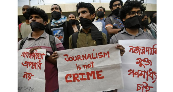 The media hunt begins in Bangladesh