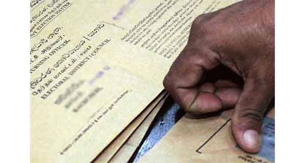 Langama driver arrested for taking photo of postal vote marked ballot paper