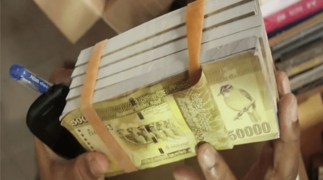 Sri lanka prints 100 billion