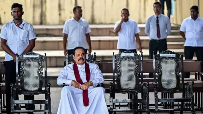 The retreat of the Rajapaksa regime