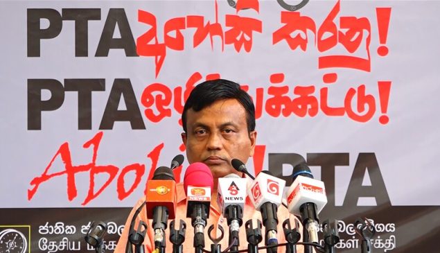 JVP against the Prevention of Terrorism Act