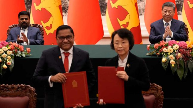Sri Lanka signs $3.7 billion agreement with China