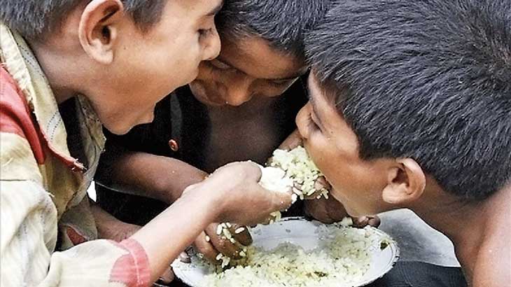 ශ්‍රී ලංකාව මන්දපෝෂණ අර්බුදයක