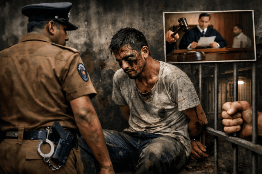පුද්ගලයෙකුට වදහිංසාවන් සිදුකළ පොලිස් පරීක්ෂකවරයෙකුට වසර හතක සිරදඬුවම්!