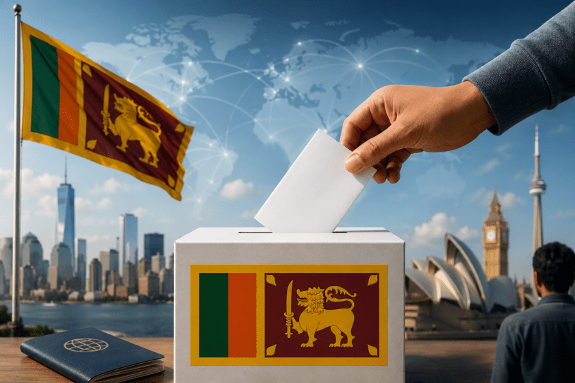 විදෙස් ලාංකිකයන්ට ඡන්දය දෙන්න පුළුවන්ද?  කමිටු වාර්තාව කොමසාරිස්ට භාර දෙයි