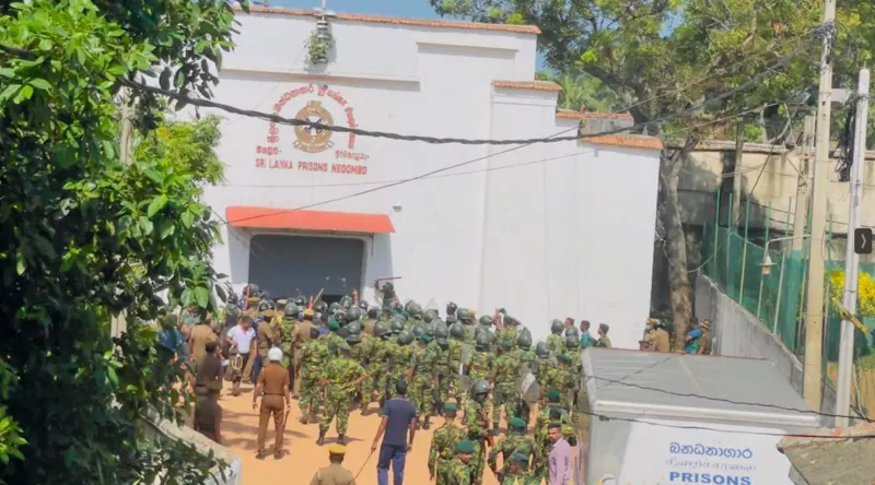 මීගමුව බන්ධනාගාරයේ යළි නොසන්සුන්තාවක්!